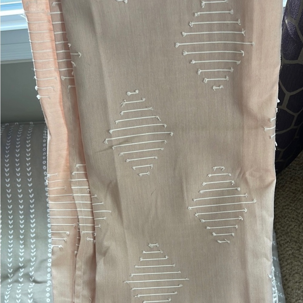 Boho shower curtain